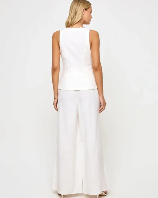 Palma  Pant - White