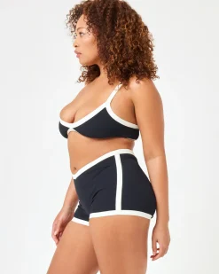 Sailor Bikini Bottom - Black-Cream