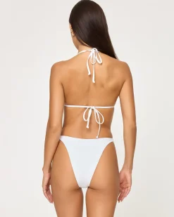 Sienna Bikini Top - White