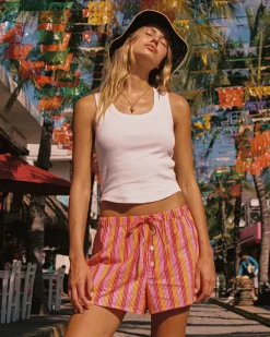 Skipper Short - Bondi Babe Stripe