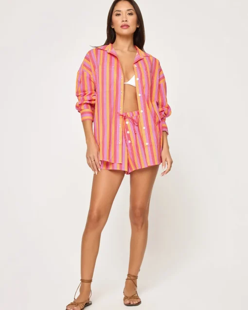 Skipper Short - Bondi Babe Stripe