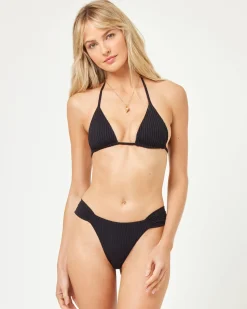 Sofia Bikini Top - Black