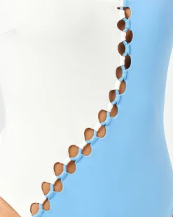 Solstice One Piece Swimsuit - Aura-Cream