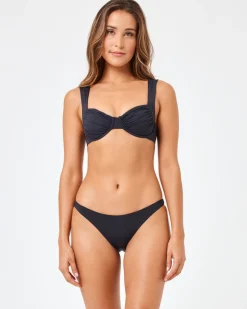 Stella Bikini Top - Black