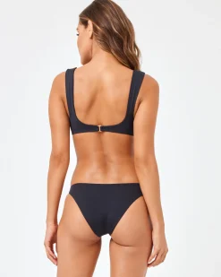 Stella Bikini Top - Black