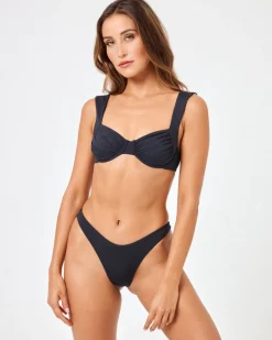 Stella Bikini Top - Black