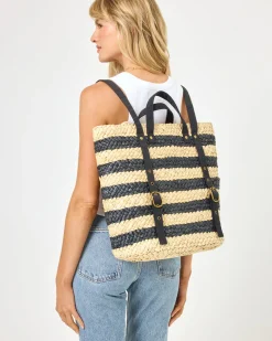 Summer Days Backpack - Natural-Black