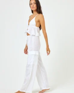 Sundown Cargo Pant - White