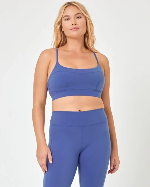 Time Out Bra - True Blue