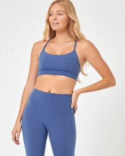 Time Out Bra - True Blue