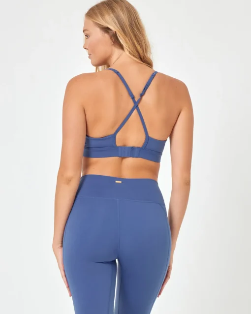 Time Out Bra - True Blue