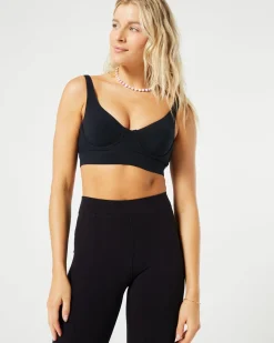 Tryout Sports Bra - Black