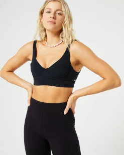 Tryout Sports Bra - Black